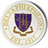 Greekgear Delta Phi Epsilon DPHIE Circle Crest – Shield Decal