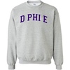 Greekgear Delta Phi Epsilon DPHIE Nickname College Crew(Light Grey)