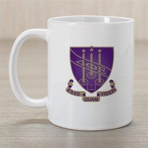 Greekgear Delta Phi Epsilon DPHIE Crest Coffee Mug
