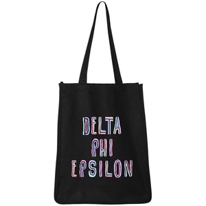Greekgear Delta Phi Epsilon DPHIE Jumbo All In Tote Bag