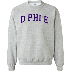 Greekgear Delta Phi Epsilon DPHIE Nickname College Crew(Light Grey)