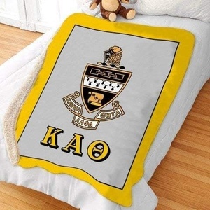 Greekgear Kappa Alpha Theta Sherpa Lap Blanket