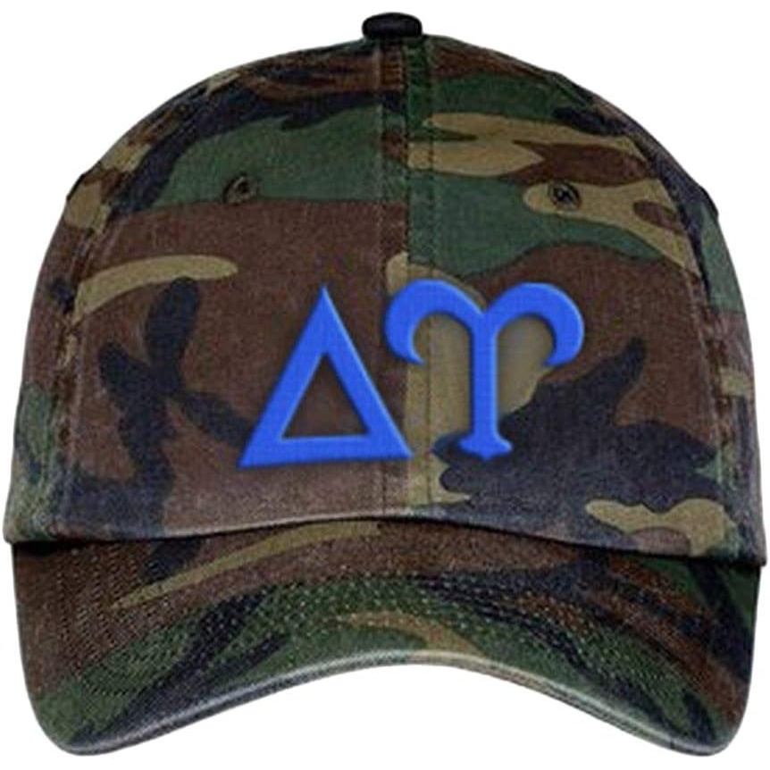 image:imageDelta Upsilon DU Lettered Camouflage Hat Military Camo