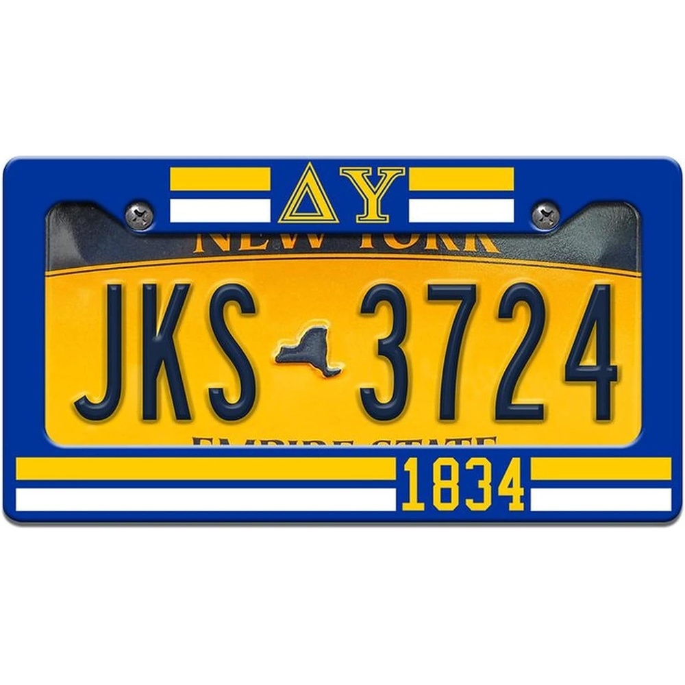 image:imageDelta Upsilon DU Year License Plate Frame
