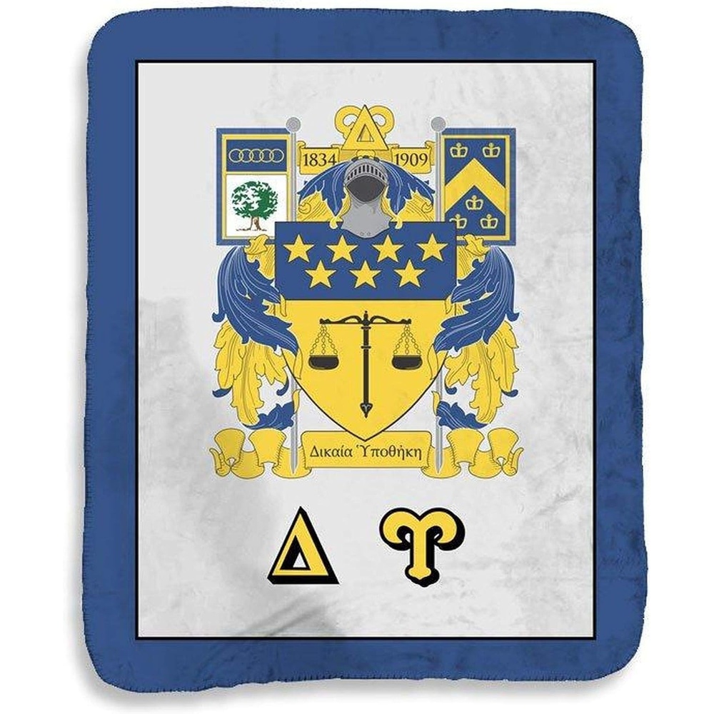 image:imageGreekgear Delta Upsilon Sherpa Lap Blanket