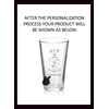 Greekgear Alpha Gamma Rho Mixing Glass Transparent