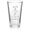 Greekgear Alpha Gamma Rho Mixing Glass Transparent