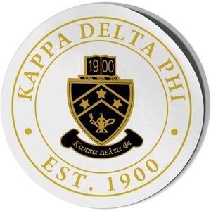 Kappa Delta Phi Circle Crest – Shield Decal