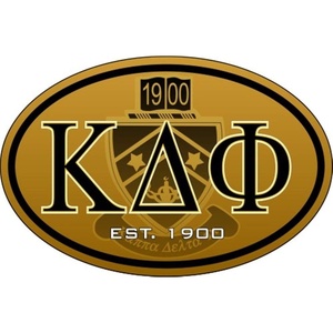 Kappa Delta Phi Color Oval Decal