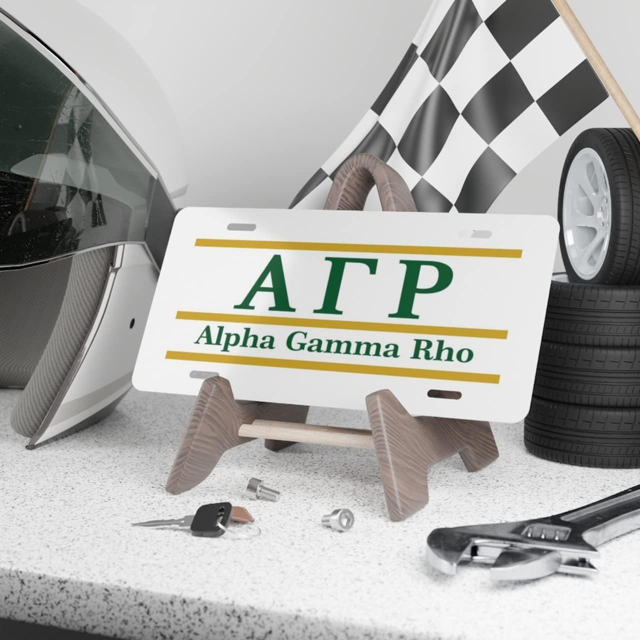 image:imageAlpha Gamma Rho Lettered Lines License Covers