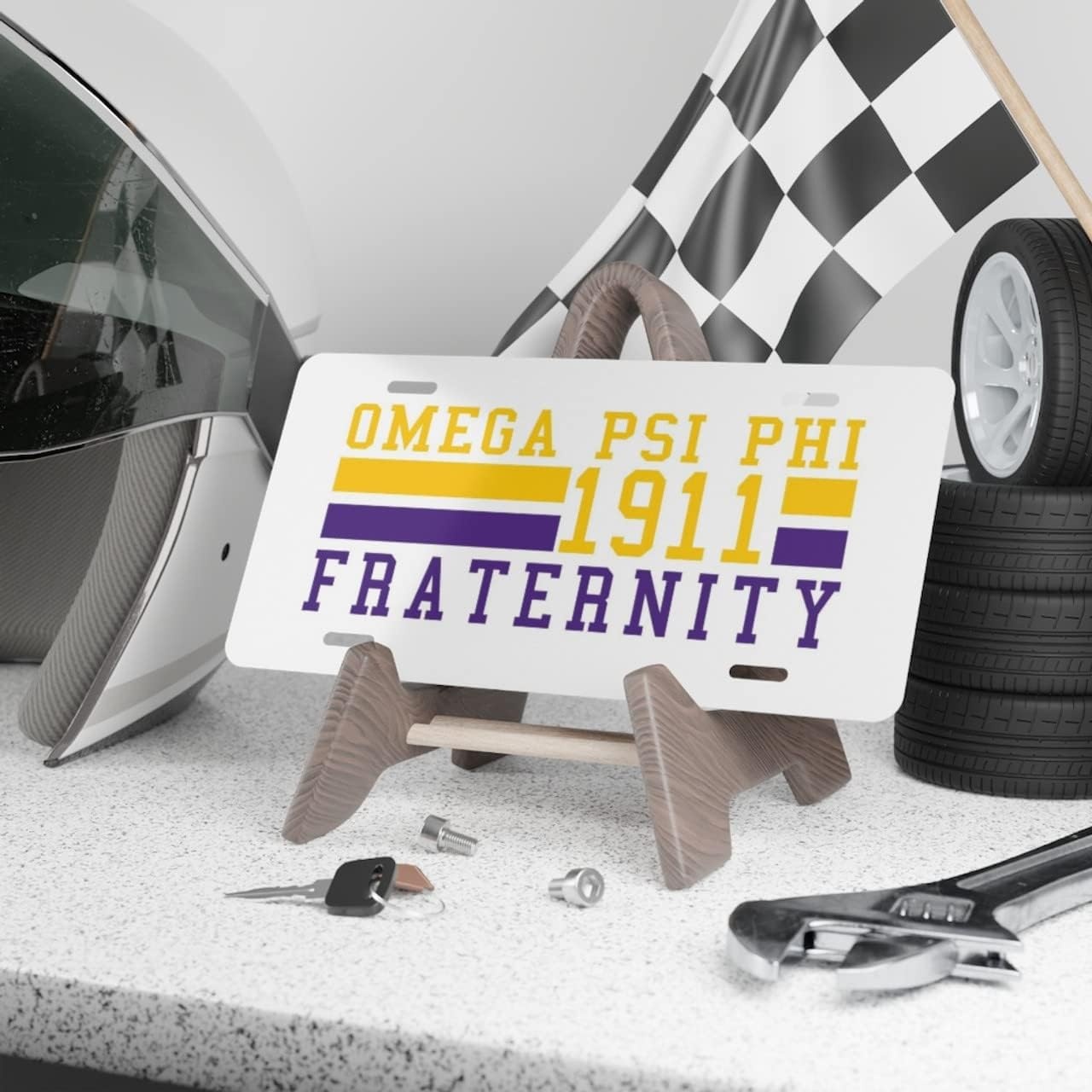 image:imageOmega Psi Phi Year License Plates