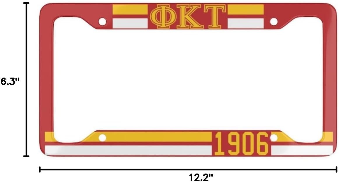 image:imagePhi Kappa Tau Year License Plate Frames