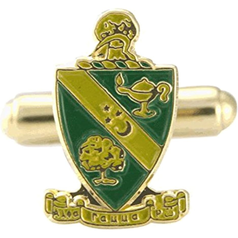 image:imageAlpha Gamma Rho Color Crest Cuff links