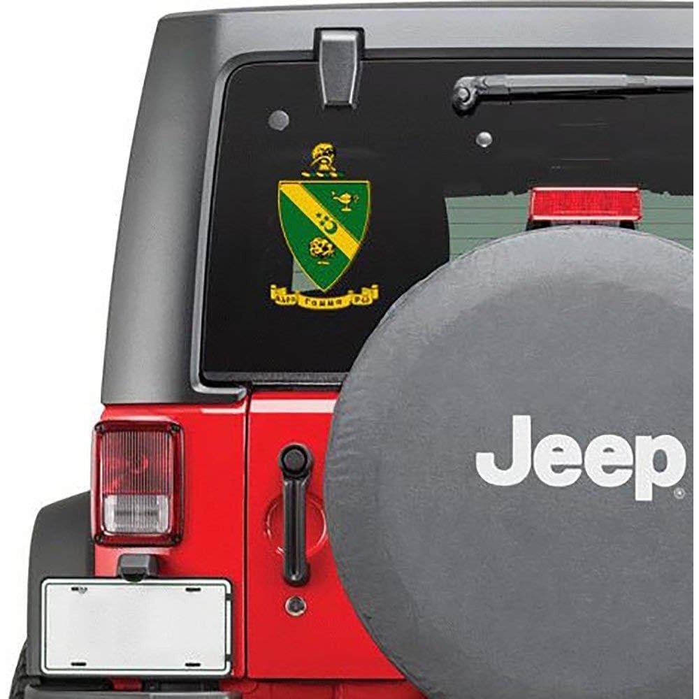 image:imageAlpha Gamma Rho Large Greek Color Crest Decal Up to 12 Inch Tall