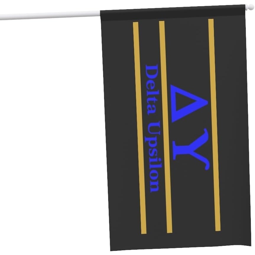image:imageDelta Upsilon DU Greek Letter Flag