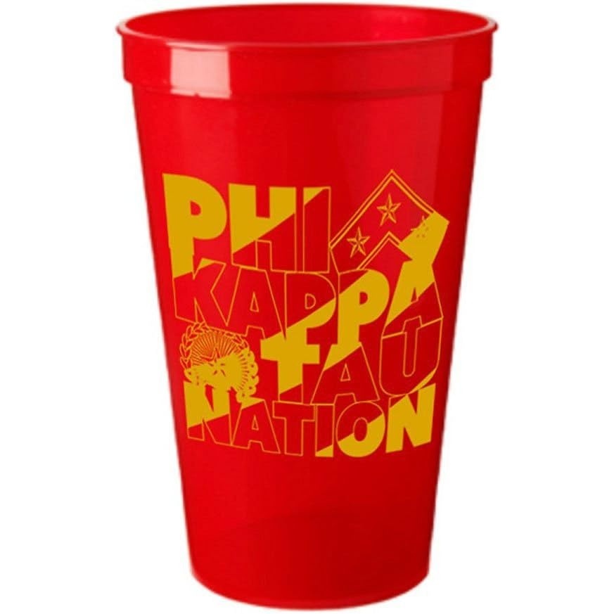 image:imageGreekgear Phi Kappa Tau Nations Stadium Cup Set of 4