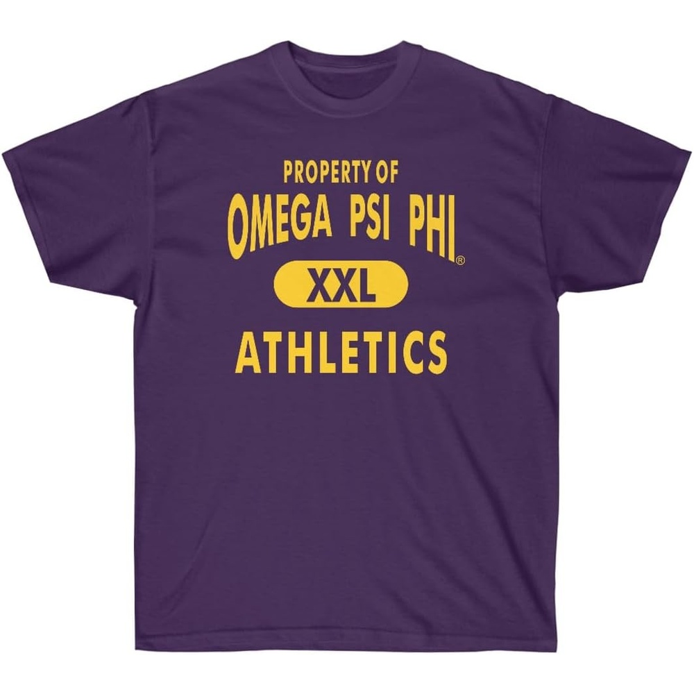 image:imageOmega Psi Phi Athletics TShirtPurple