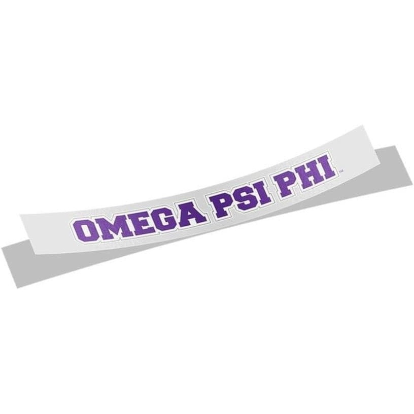 image:imageOmega Psi Phi Long Window Sticker