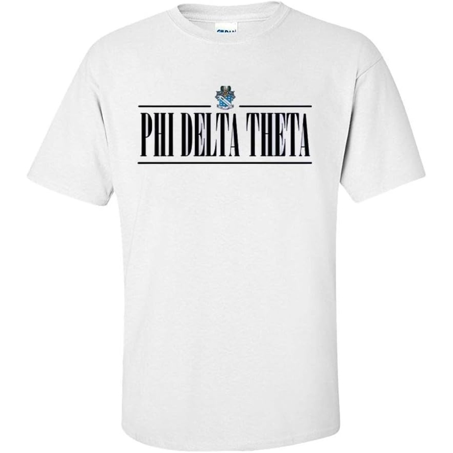 image:imagePhi Delta Theta 2020 Crest TeeWhite