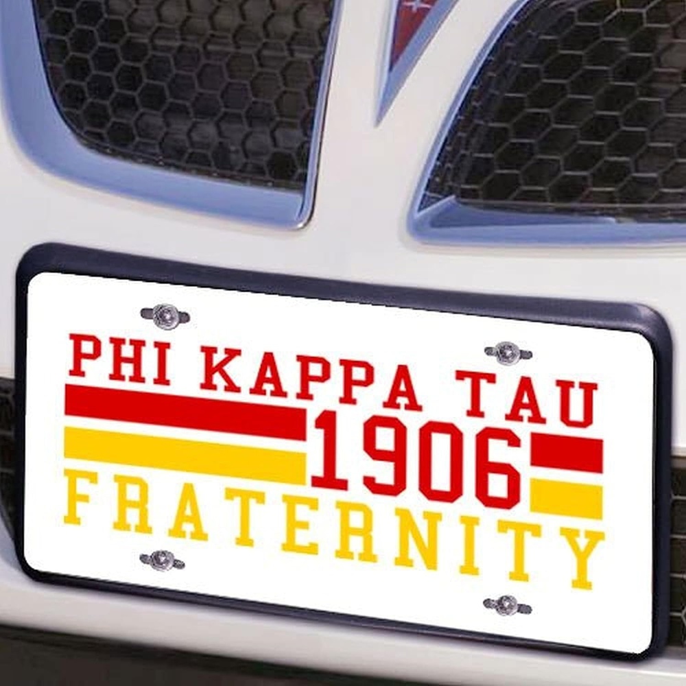 image:imagePhi Kappa Tau Year License Plate