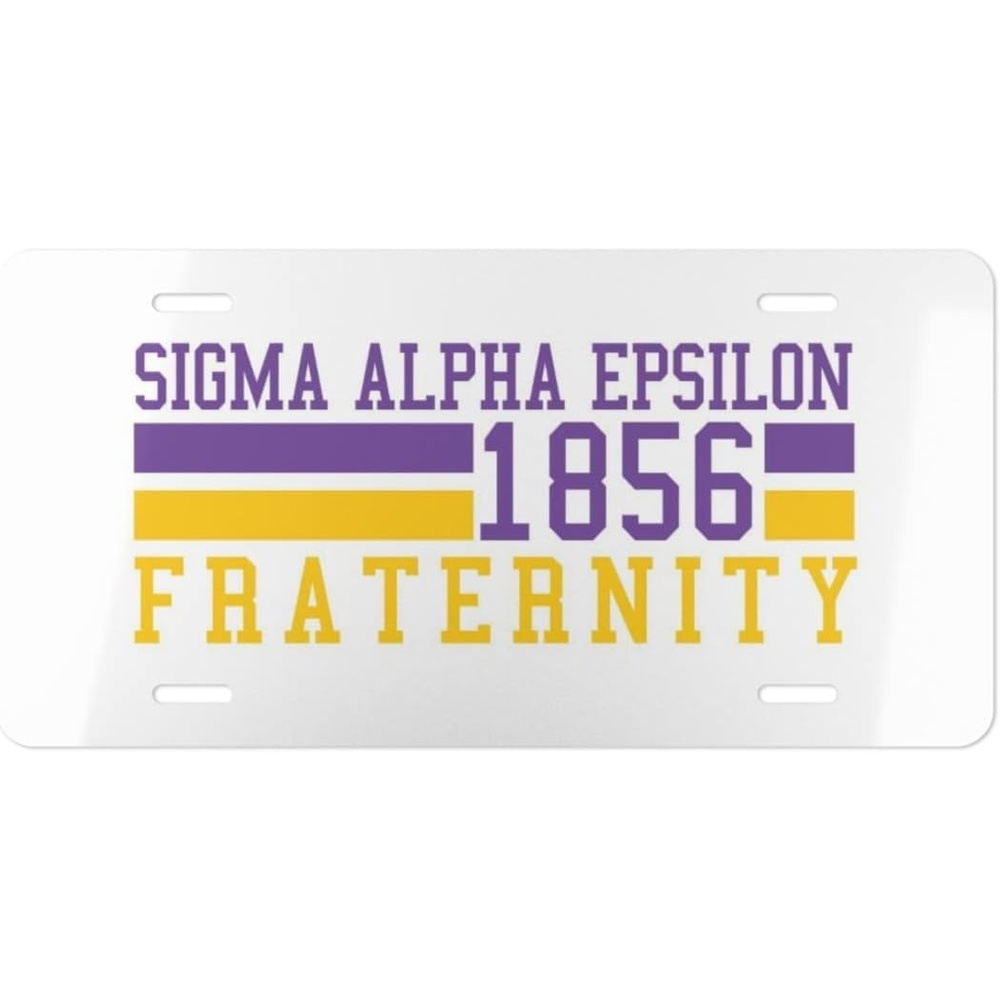 image:imageSigma Alpha Epsilon SAE Year License Plates