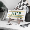 Alpha Gamma Rho Lettered Lines License Covers