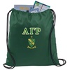 Greekgear Alpha Gamma Rho Crest Shield Cinch Sack