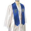 Greekgear Delta Upsilon Embroidered Graduation Sash Stole