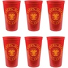 Greekgear Pi Kappa Alpha PIKE Set of 6 Big Plastic Stadium Cups