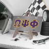 Omega PSI PHI Lettered License Covers