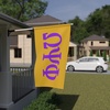 Omega Psi Phi Greek Letter Flag