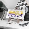 Omega Psi Phi Year License Plates