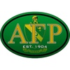 Alpha Gamma Rho Color Oval Decal