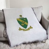 Alpha Gamma Rho Full Color Crest Afghan Blanket Throw