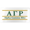 Alpha Gamma Rho Lettered Lines License Covers