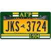 Alpha Gamma Rho Year License Plate Frame