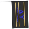Delta Upsilon DU Greek Letter Flag