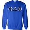 Greekgear Phi Delta Theta Lettered Crewneck(Royal Blue)