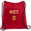 Greekgear Phi Kappa Tau Crest Shield Cinch Sack