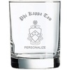 Greekgear Phi Kappa Tau Old Style Glass Transparent