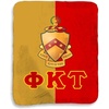 Greekgear Phi Kappa Tau Two Tone Sherpa Lap Blanket