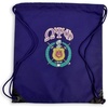 Omega Psi Phi Crest – Shield Cinch Sack Purple