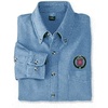 Omega Psi Phi Denim Shirt – Shield(Blue Jean)