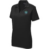 Zeta Tau Alpha ZTA Emblem Polo(Black)