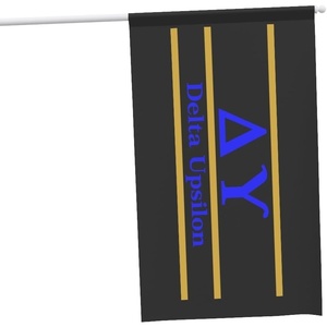 Delta Upsilon DU Greek Letter Flag