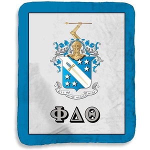 Greekgear Phi Delta Theta Sherpa Lap Blanket