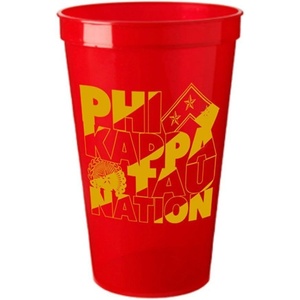 Greekgear Phi Kappa Tau Nations Stadium Cup Set of 4