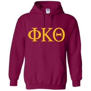 Greekgear Phi Kappa Theta World Famous Greek Hoodie(Maroon)