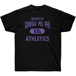 Omega Psi Phi Athletics T-Shirt(Black)