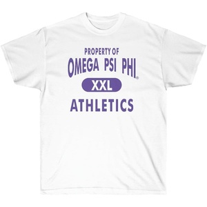 Omega Psi Phi Athletics T-Shirt(White)